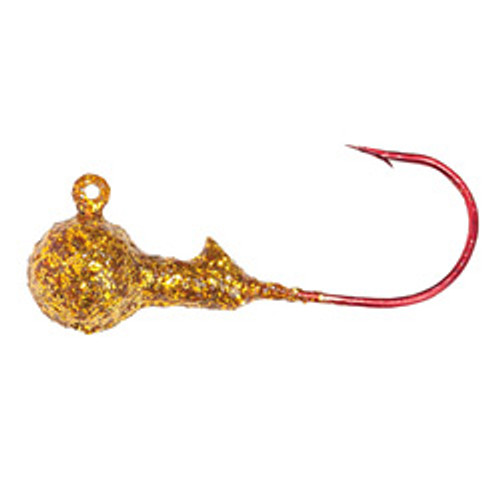 Glitter Jig 1/4 oz Round Jig Heads by Mission Tackle