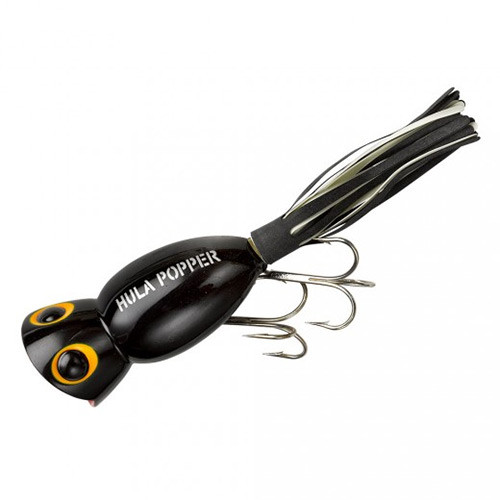 Arbogast Hula Popper, Black