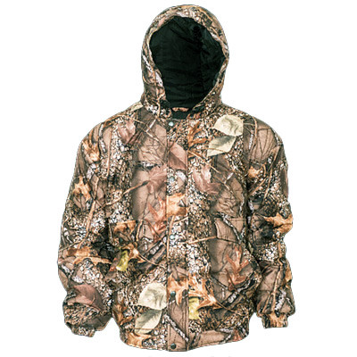 Youth Camo Insulated Hooded Jacket by 