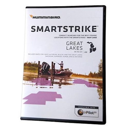 Humminbird SmartStrike Great Lakes V3 Micro Map Card for sale online 