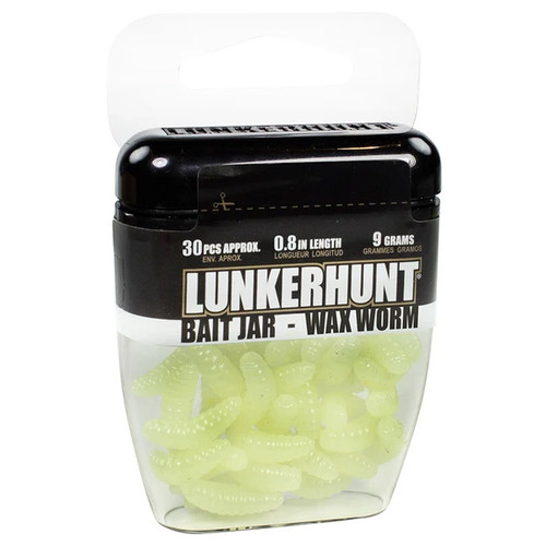 Lunkerhunt Wax Worm Bait Jar