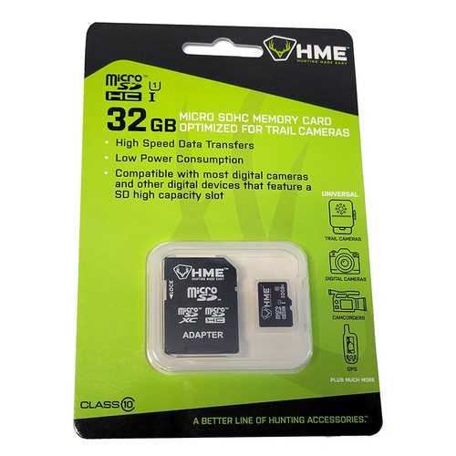 HME 32GB Micro SD Memory Card