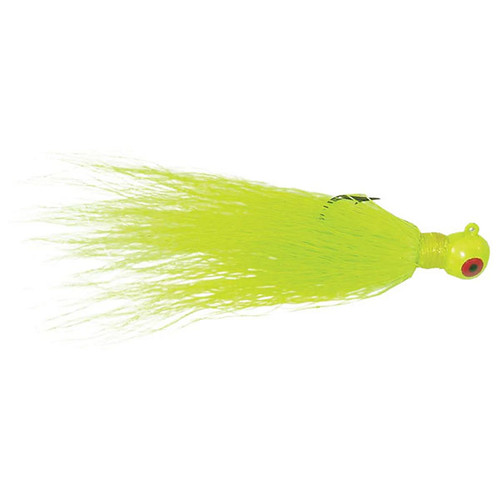 Kalin's Hand-Tied Bucktail Jig - 1/8 oz. - Glow/Orange/Chartreuse