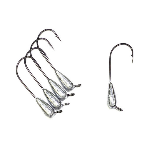 Tube Jig Head 3/0 Hooks