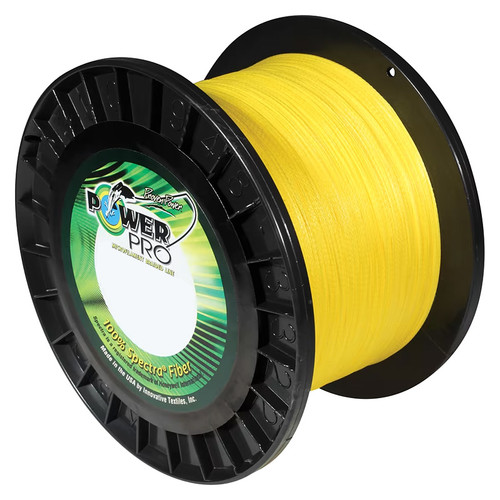 PowerPro Hi-Vis Yellow Braid 1500 yd Bulk Spool