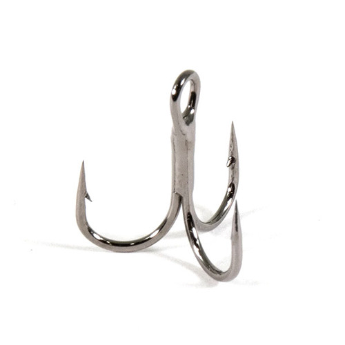 Gaff Black Nickel Treble Hooks by Clam Outdoors