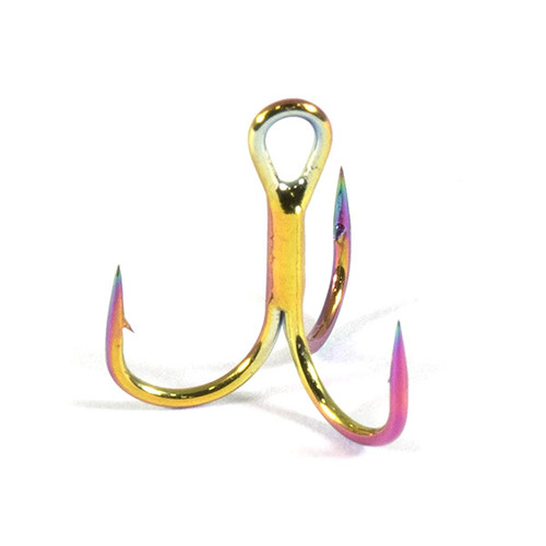 Gaff Polychromatic Treble Hooks by Clam Outdoors