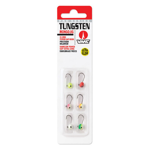 Mongo Tungsten Jig Kits 1/16 oz 6pk