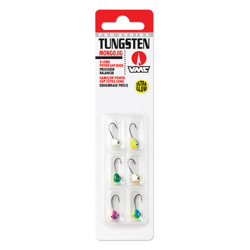 Mongo Tungsten Jig Kits 1/32 oz 6pk