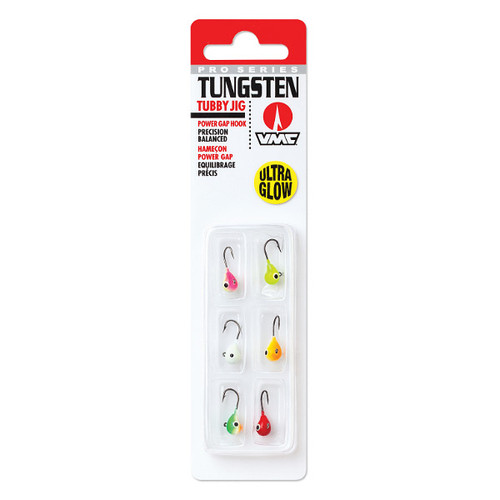 Tubby Tungsten Jig Kits 1/16 oz 6pk