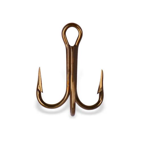 Mustad 3551-DT Duratin Saltwater Treble Hooks - Size 2/0 - 25 Pack - 3551DT-20
