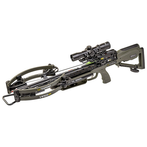 Viper 430 Moss Green Crossbow w/ RangeMaster Pro Scope by TenPoint