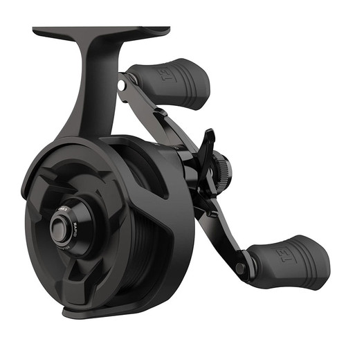  Quantum Ice Spinning Reel and Ice Fishing Rod Combo, Solid  Carbon Rod, Lightweight Graphite Ice Fishing Reel with Aluminum Spool, 24  (QIBKUL24L.NS4) : Sports & Outdoors