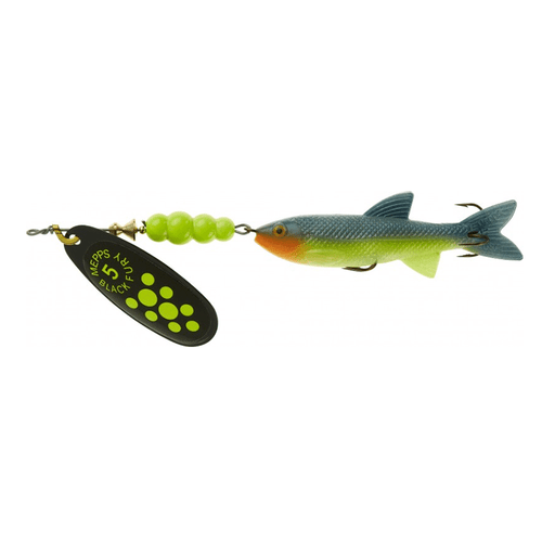 Mepps Comet Mino - 1/9 oz - Silver Rainbow Trout