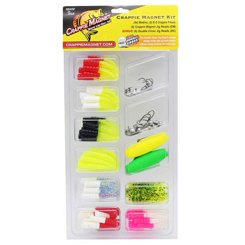 Leland's Lures Crappie Magnet 78 Piece Kit