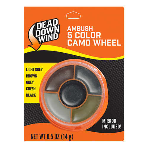 Ambush 5-Color Camo Makeup Wheel by Dead Down Wind