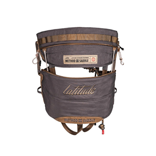 The Method 3 Tree Saddle by Latitude Outdoors