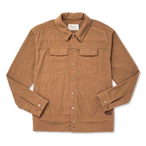 Women's Carolyn Malt Ball Brown Cord Jacket