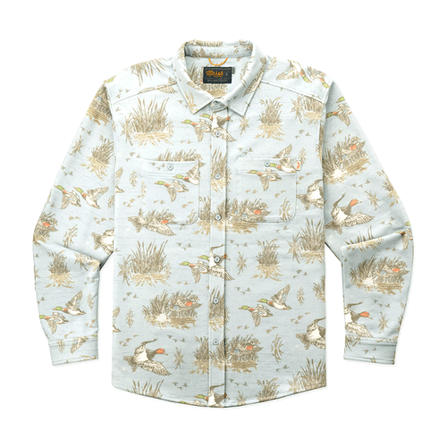 Fireside Button Up Smoke Overshirt