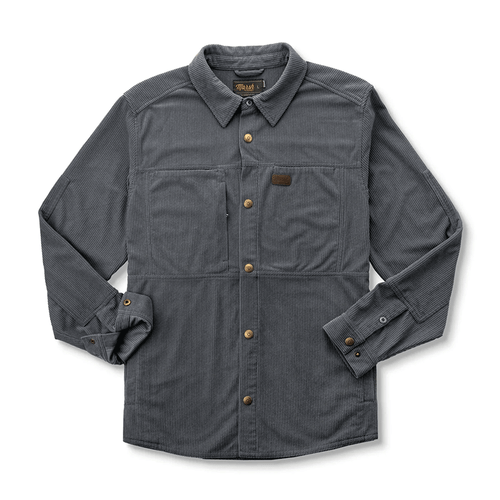 Delano Iron Grey Cord Jacket
