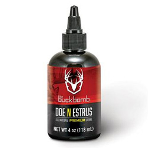 The Buck Bomb Doe 'N Estrus Liquid 4 oz by Hunter's Specialties