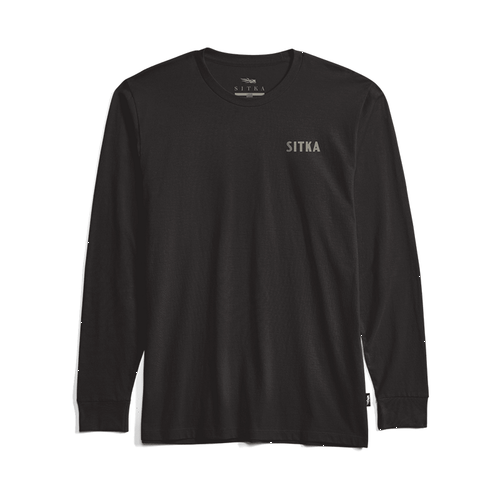 Typical Long Sleeve Black Tee