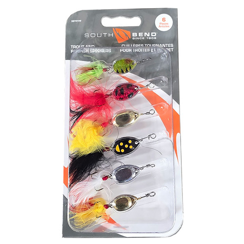 Trout and Panfish Spinners 6-Pack by South Bend