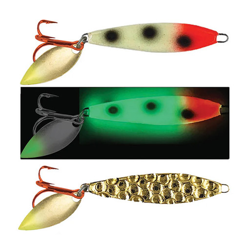 Two-Face Shiver Spoon 1/4 oz Bait by Moonshine Lures