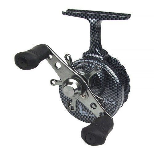 Inline Carbon Ice Fishing Reel by Eagle Claw