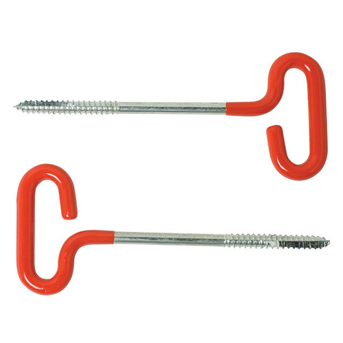 Eye Bolt Ice Shelter Anchors 2-Pack by Eagle Claw