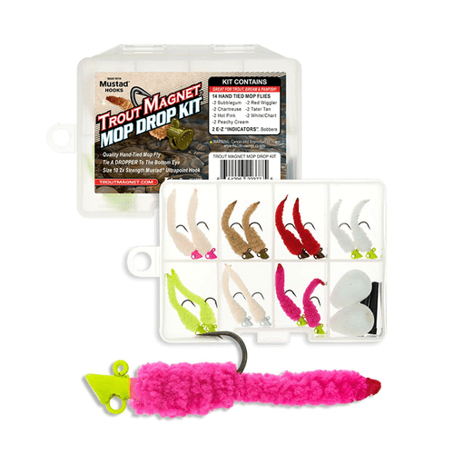 Trout Magnet Mop Drop 16pc Kit