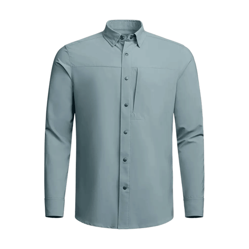Guard Sun Gravel Blue Long Sleeve Shirt