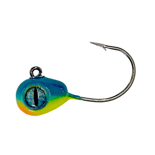 Short Shank Tungsten Heavy Metal 1/8 oz Jig Heads by Mission Tackle