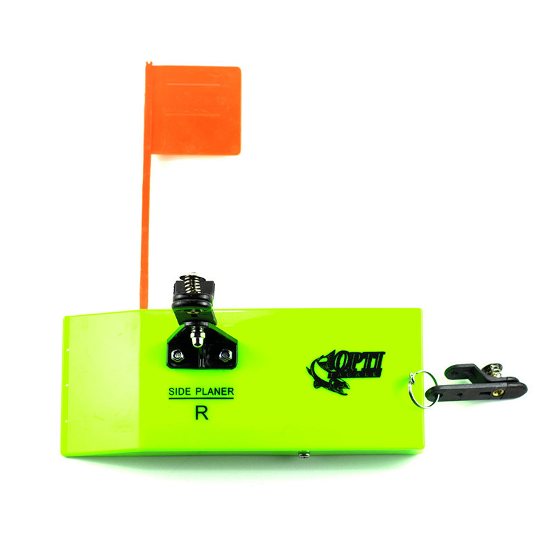 Opti Tackle Medium 8" Planer Board with Spring Flag System