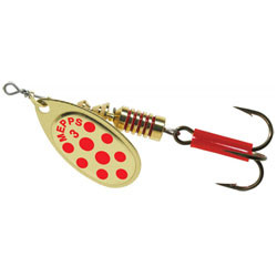Mepps Plain Aglia Spinner Hot Orange 1/4 oz Mepps Plain Aglia Spinner Hot Orange 1/4 oz