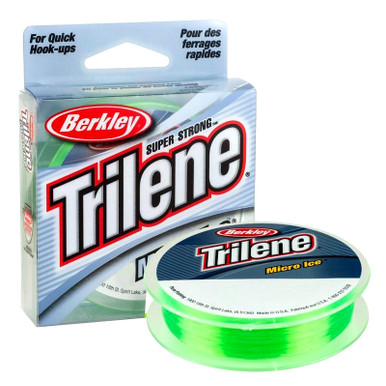 Berkley Trilene Micro Ice Solar Green 110 yd Fishing Line