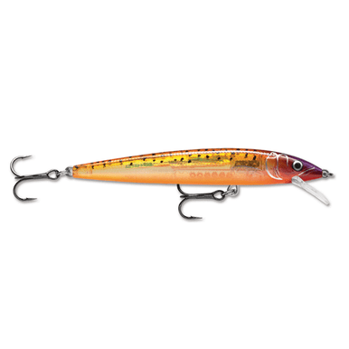 Custom Painted Rapala Suspending Husky Jerk HJ-14 Fishing Lure - Bass & Walleye, Neutral Buoyancy, 5/8 Oz