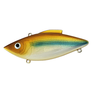 Rat-L-Trap Mini-Trap Lipless Crankbait, Sunrise Perch, 1/4 oz.