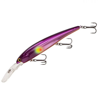 bandit fishing lures for walleye dunham's JT Custom Tackle Custom-Painted Deep Diver Dives to almost 12 feet on a long cast and trolls a little deeper than that Bandit Walleye Deep Chrome/Red Eye
