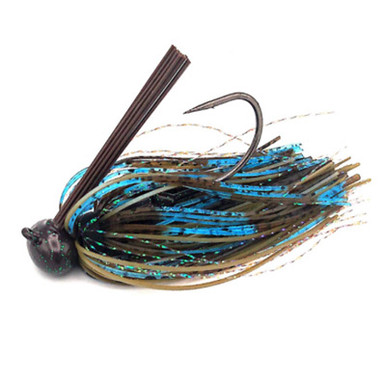 Googan Squad Gridiron Jig 1/2 oz / Black & Blue