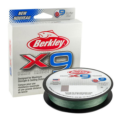 Berkley X9 Braid Low-Vis Green