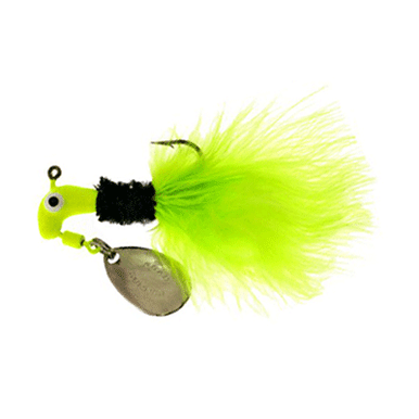 Road Runner Original Marabou Jig - 1/32 oz - Chartreuse - Yahoo Shopping