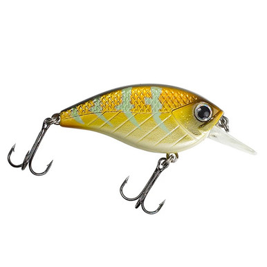 Lunkerhunt Impact Jolt 2.5F - Flat Sided Squarebill Shock Yellow