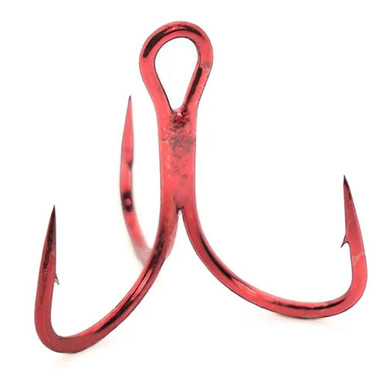 Mustad TG76 KVD Elite Triple Grip Red Treble 2X Short 1X Strong