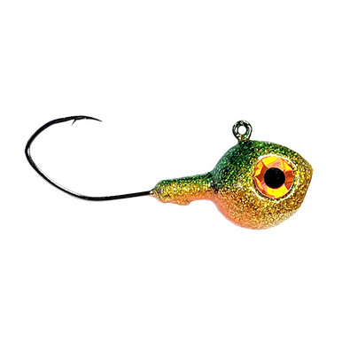 Generic Jig Heads For Fishing, Ed Jigheads With 3d Eye Ball Glowing Walleye | B | Crappie Jigs 1/2oz 3/8oz