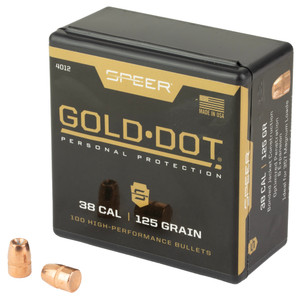 SPR GOLD DOT .357 125GR HP 100CT