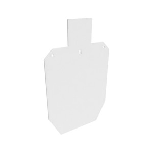 B/C FULL IPSC SILHOUETTE TARGET WHT B/C FULL IPSC SILHOUETTE TARGET WHT