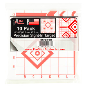 PROSHOT 16X16 RED SIGHT IN 10PK