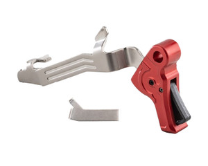 APEX 102173RED  TYPE 3 ENH TRIGGER GLK SLIM RED