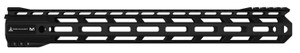 RISE RA-905-100-BLK     LGWT RAIL MLOK 10"  BLK